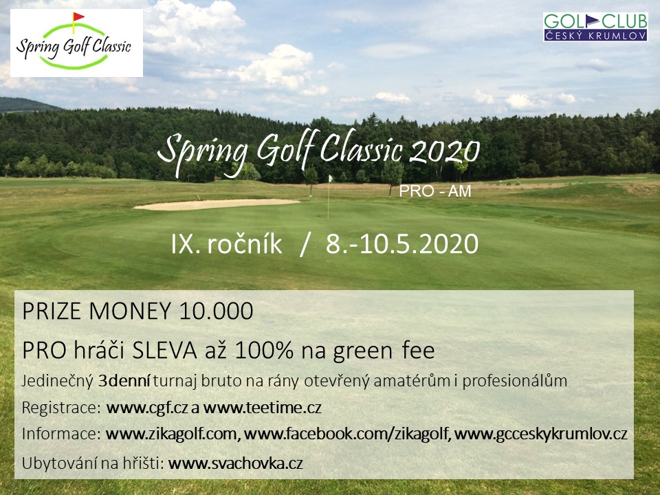 Spring Golf Classic 2020 PRO-AM